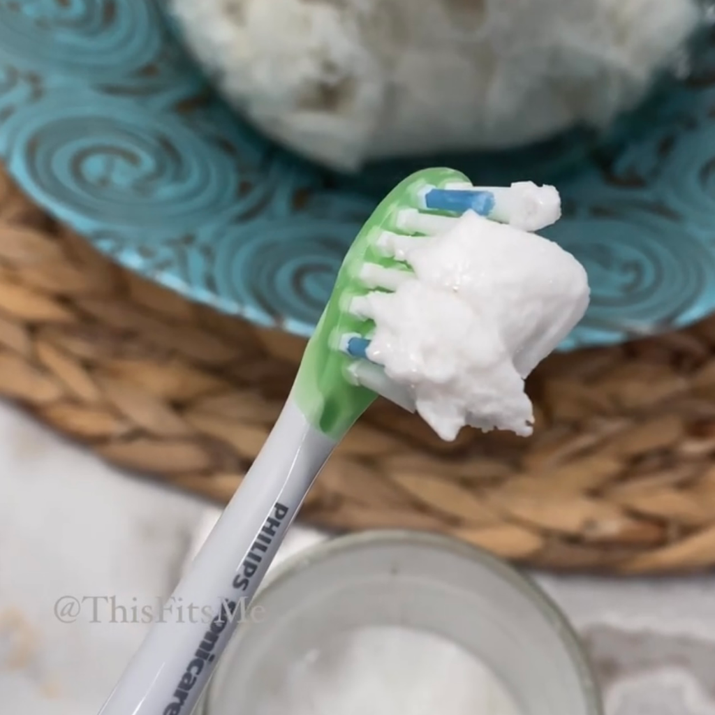 DIY toothpaste